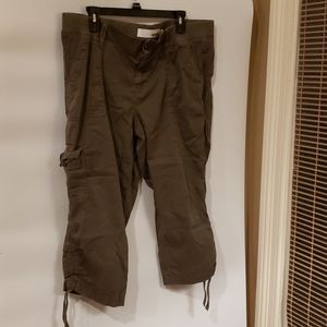 4/$25 Sonoma Olive Green Cargo Pants 18